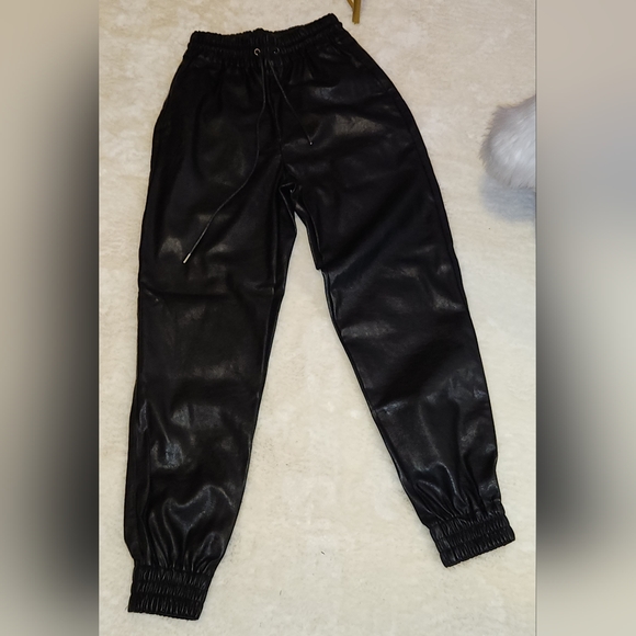 DYNAMITE - Faux Leather Jeggings - Picture 2 of 4